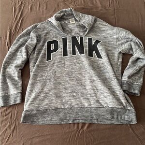 Victoria's Secret PINK Gray Knit Top